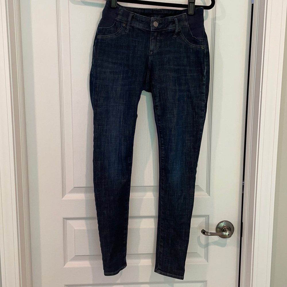 Gap Maternity Inset Panel True Skinny Jeans